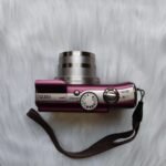 Used Digital Camera | Canon PowerShot SX200 HS digital camera - Rarely pink purple & External Flash | Complete Set - Image 5