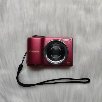 Used Digital Camera | Canon PowerShot A810 HD digital camera - Rarely cheery Red | Complete Set