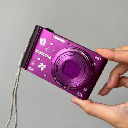 Used Digital Camera | Samsung ST200F Digital Camera in purple 💜 10.2MP | Complete Set